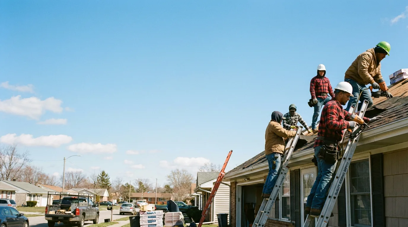 Roofing in Edelstein, IL near me